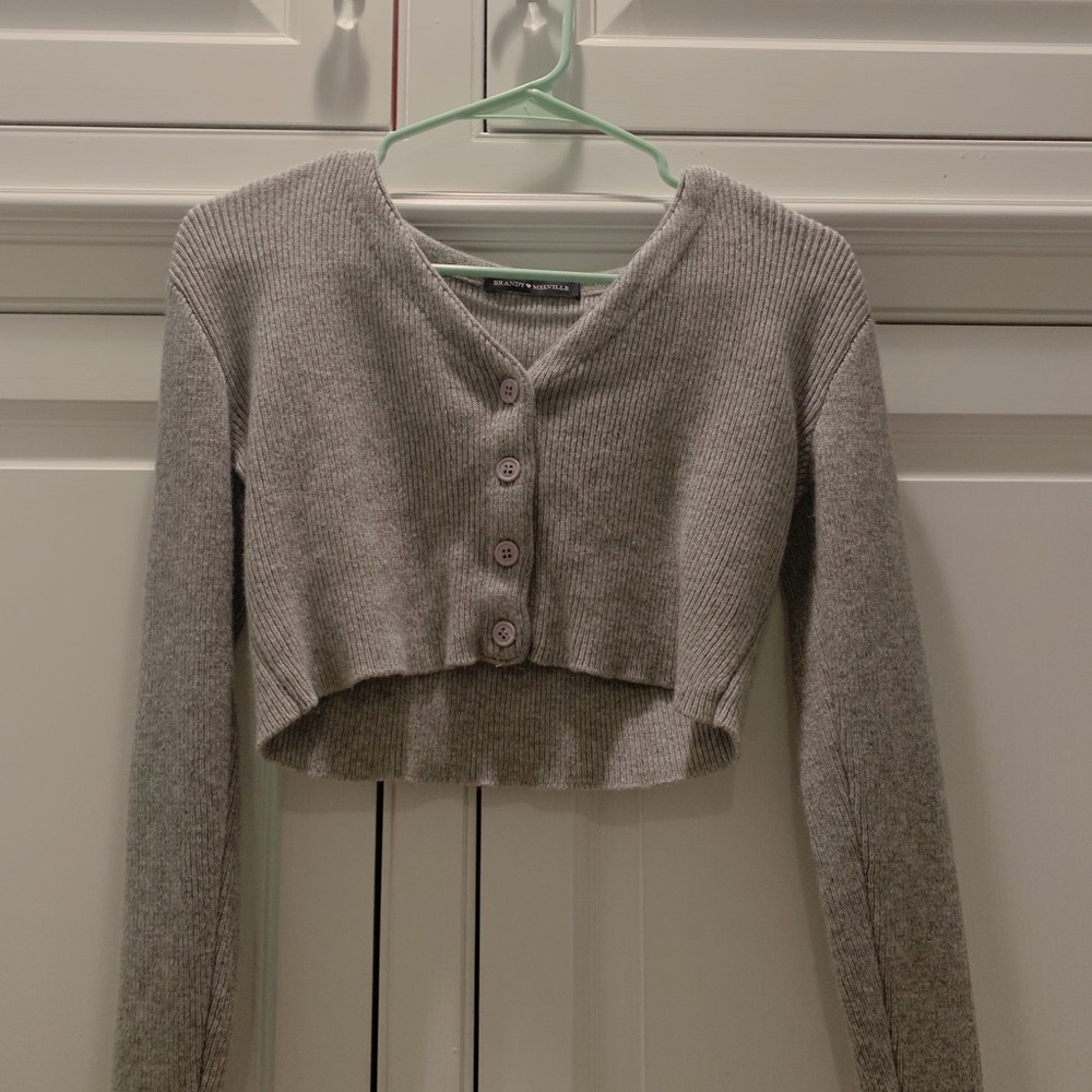 ⚠️AUTHENTIC⚠️ Brandy Melville cropped sweater